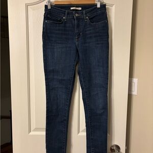 Levi's Dark Blue Women's Skinny Jeans